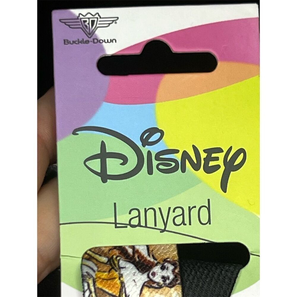 Disney Beauty and the Beast pin trading Lanyard Belle Sketch Poses - Picture 4 of 8